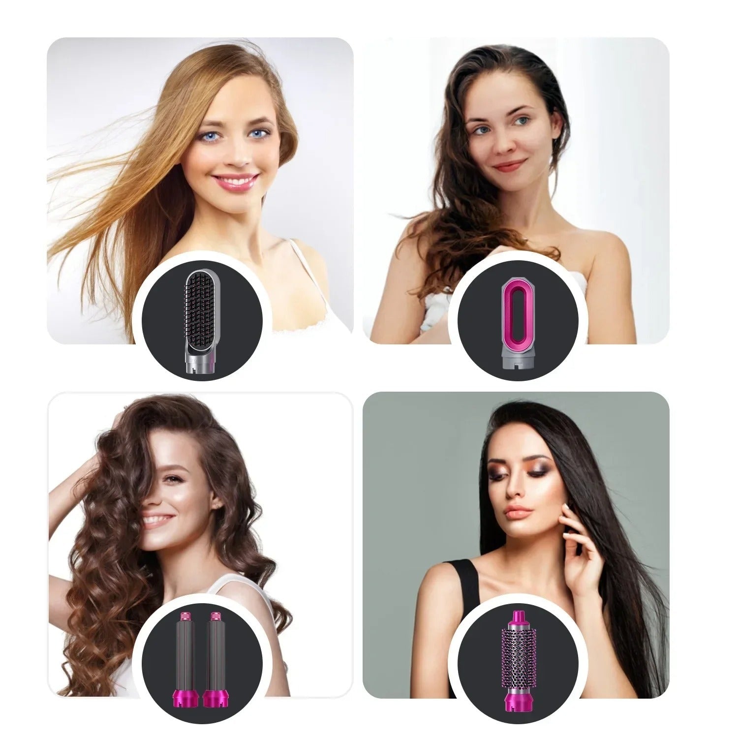 5-in-1 Hair Dryer Brush UAE | Professional Hot Air Styler